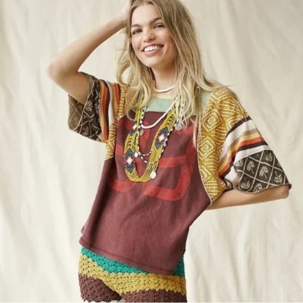Free People We the Free Tribal 89 shirt